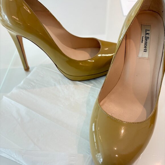 Lk Bennett, Patent leather heels SIZE 9 - Picture 8 of 10